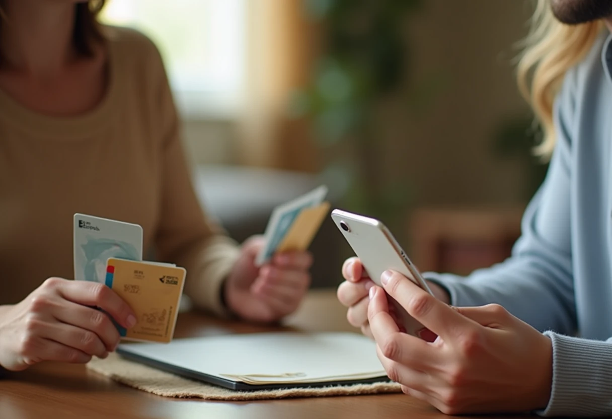 Opción de tarjeta de crédito premium